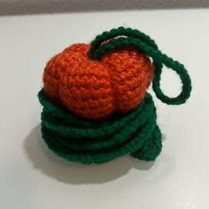 Handmade Crochet Pumpkin Spinner